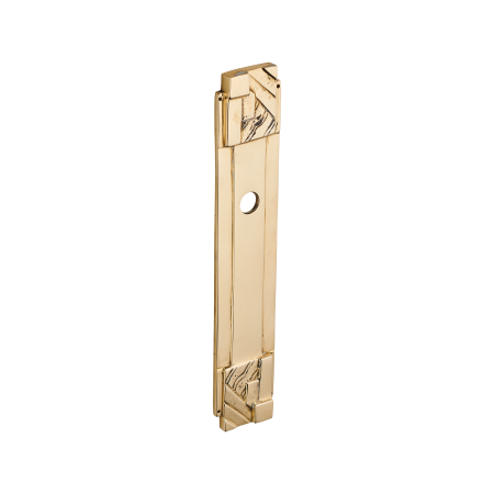 Plaque ART DECO en laiton