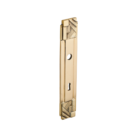 Plaque ART DECO en laiton