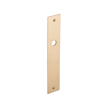 Plaque de propreté en laiton rectangulaire