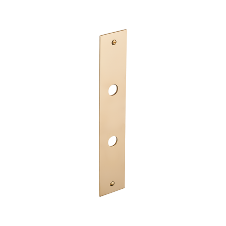 Plaque de propreté en laiton rectangulaire