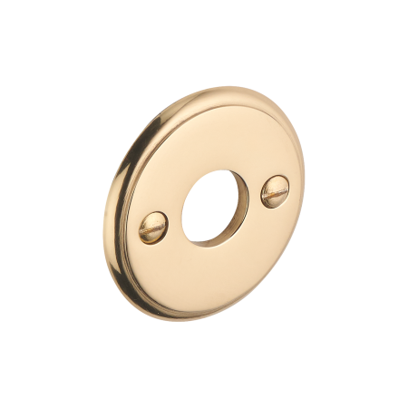 Rosace ronde avec doucine avec vis apparentes
